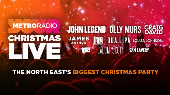 Metro Radio Christmas Live on 16 December