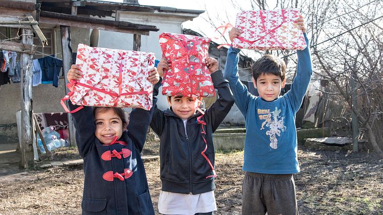 Aktion Julklappen 2018 - Julglädje från barn till barn