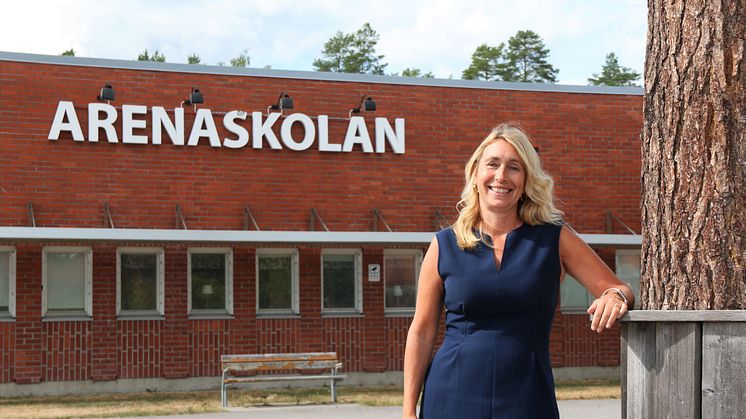 Annelie Granö-Sörell, rektor på Arenaskolan.