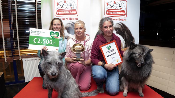 Der Verein Naturschutzhunde freut sich über den Bundeslandsieg in der Kategorie "Tierisches Engagement des Jahres"