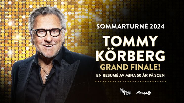  Tommy Körberg är tillbaka och fortsätter sin turné 2024!