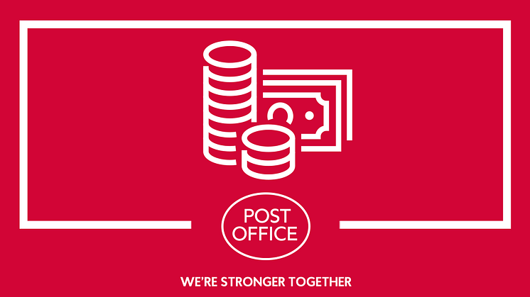 Business cash deposits up over 7% in May at Post Offices; personal cash deposits and withdrawals hold steady during one of wettest May’s on record