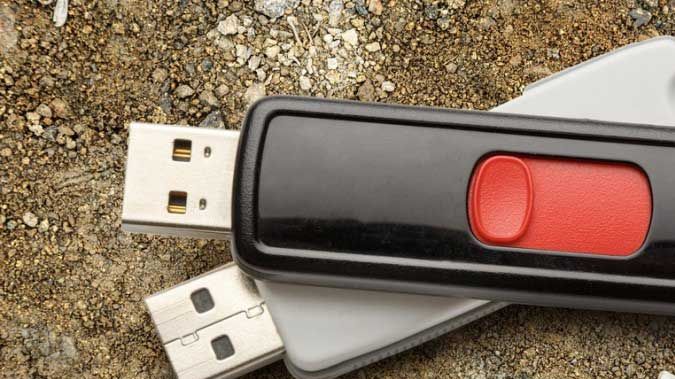 dateien und ordner auf usb werden nicht angezeigt.