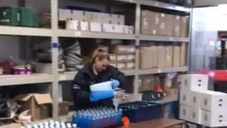 Horsham maintenance team becomes sanitiser bottling plant