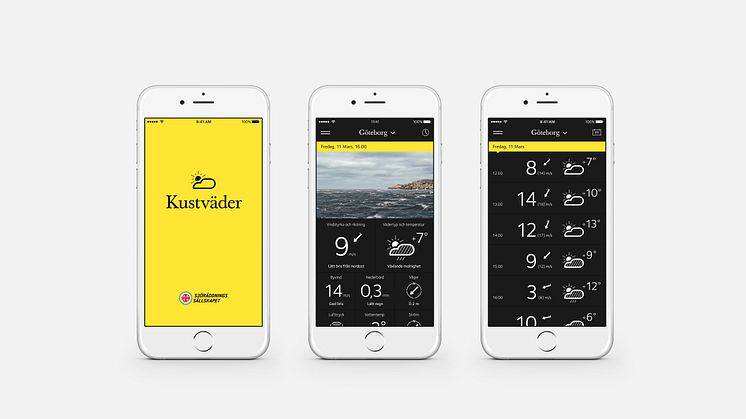 Bli sjöklar med nya Kustväderappen