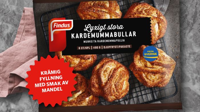 Lyxigt stora kardemummabullar