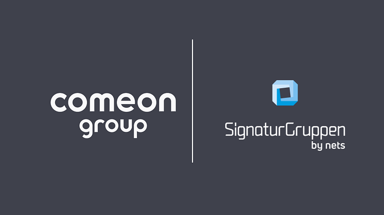 ComeOn Group announced teaming up with Signaturgruppen to integrate Denmark’s new digital eID, MitID