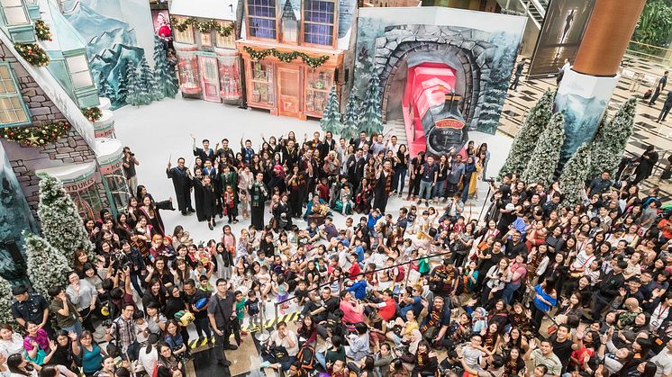 Changi Airport brings festive cheer to fans and visitors at its annual year-end event, A Wizarding World Holiday at Changi