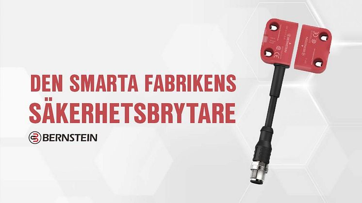 SÄKERHETSBRYTARE MED IO-LINK FÖR DEN SMARTA FABRIKEN