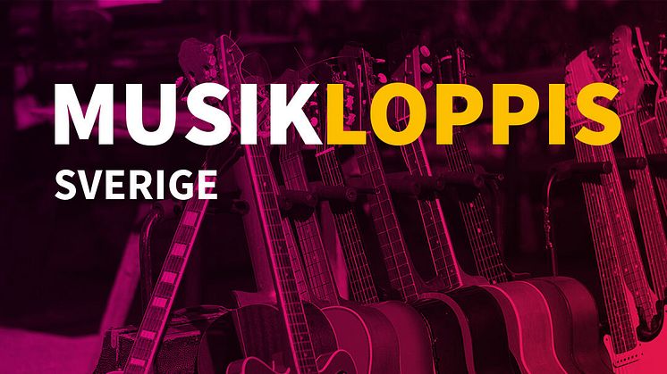 Studiefrämjandet presenterar MUSIKLOPPIS SVERIGE 2021