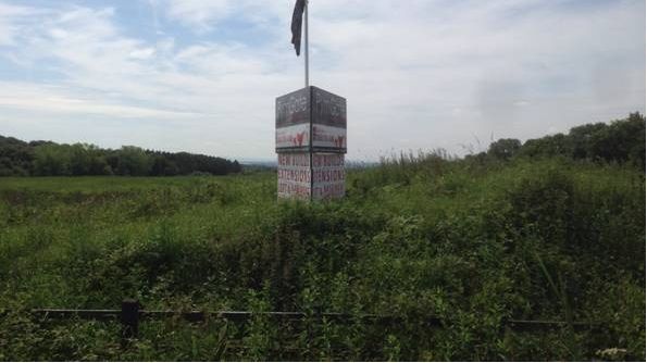 Company fined for illegal hoarding on Green Belt land