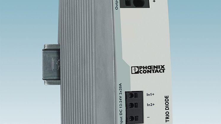 Redundancy modules featuring push-in connections