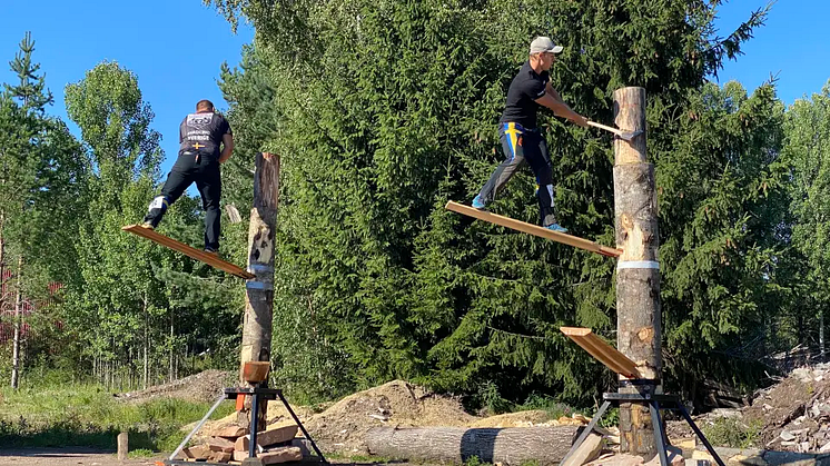 TIMBERSPORTS® FORBEREDER ÅRETS FØRSTE INTERNASJONALE KONKURRANSE