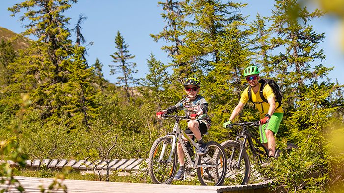 Heisbasert sykling er populært i Trysil, og nå blir det flere av dem i Trysil. Foto: Fredrik Otterstad