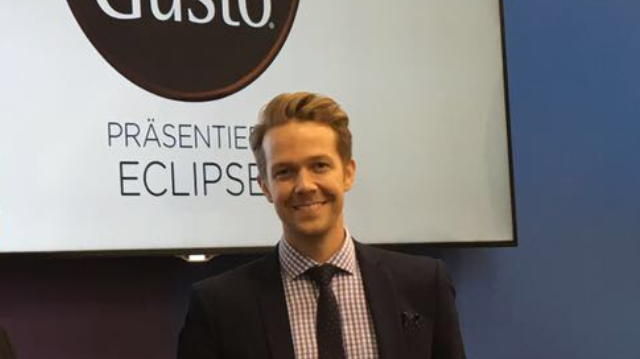 Kristofer Edholm is key account manager for Nestlé Nordic.