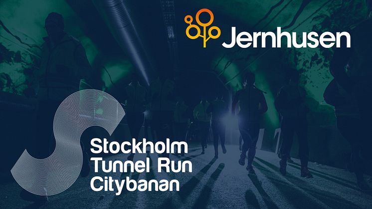 Jernhusen blir ytterligare en i ledet av starka partners till Stockholm Tunnel Run Citybanan 2017