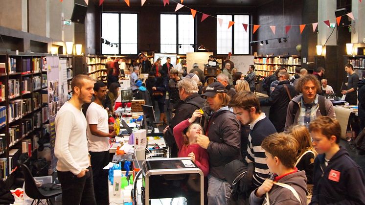 Fra Oslo Skaperfestival 2016. Foto: Deichmanske bibliotek