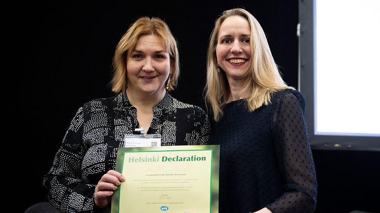 Heli Mäki-Fränti och Anna Kiefer 