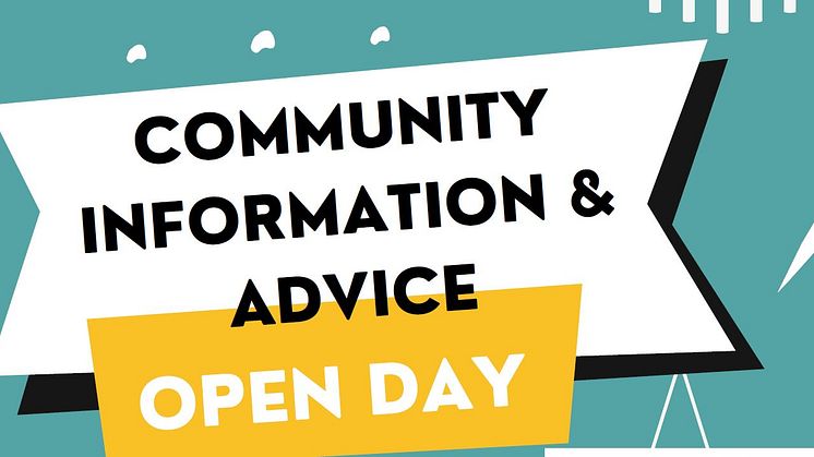 Community Information and Advice Open Day 2 October 2023