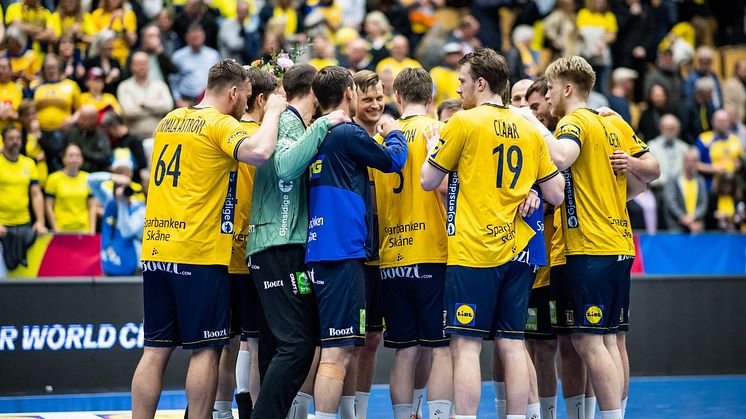 Svenska handbollslandslaget kommer till Jönköping i januari. Foto: Christoffer Borg Mattisson/Handbollslandslaget