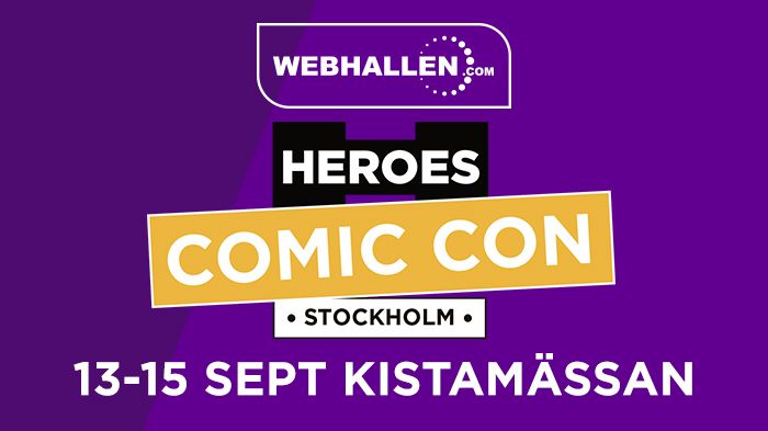 Webhallen på Comic con 2019