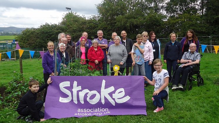 Life After Stroke grows in Rochdale with new charity allotment