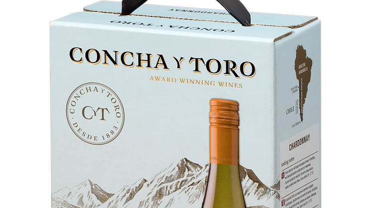 Concha y Toro Chardonnay bag-in-box - 318,90.  Perfekt til solveggen på hytta, i sofaen hjemme eller til fisk og skalldyr, parmaskinke eller krydret mat som tapas og taco. 