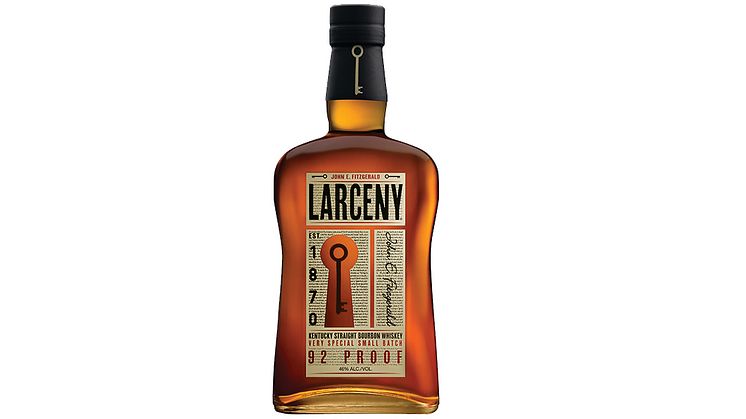 Larceny Kentucky Straight Bourbon. En laglös nyhet!