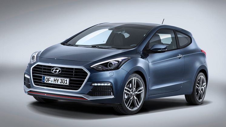Hyundai presenterar nya i30-familjen, bland annat med nya i30 Turbo