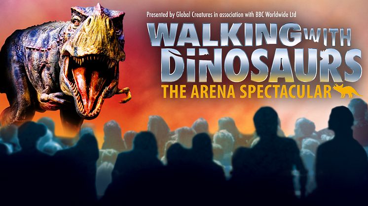 SPEKTAKULÄRA ’WALKING WITH DINOSAURS’ TILL MALMÖ ARENA 2-4 NOVEMBER!