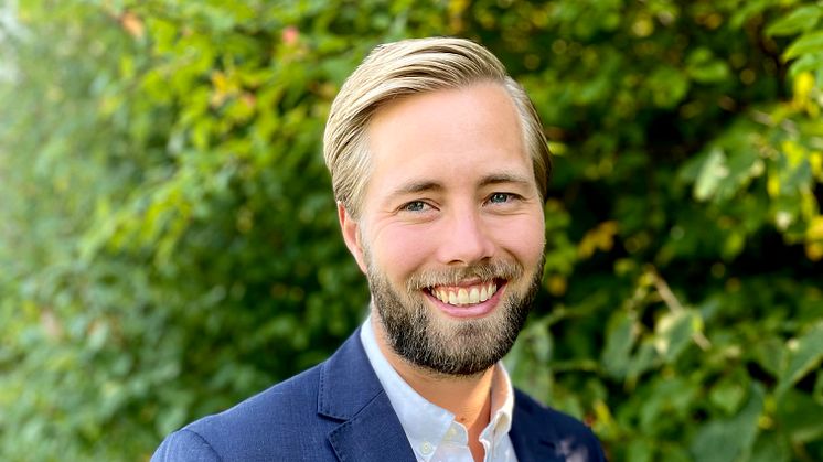 Adam Sandgren blir näringslivschef i Lunds kommun.