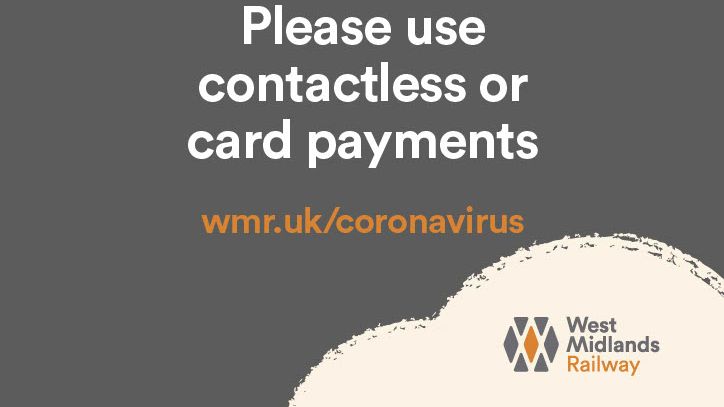 West Midlands Railway urges customers to ditch cash to fight coronavirus