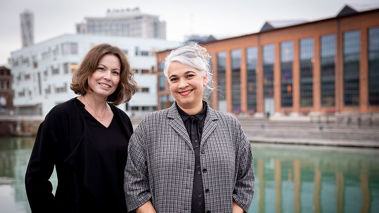 Liselotte Lindahl och Tanja Mangalanayagam blir nya verksamhetsledare för Bibu. Foto: Jenny Baumgartner