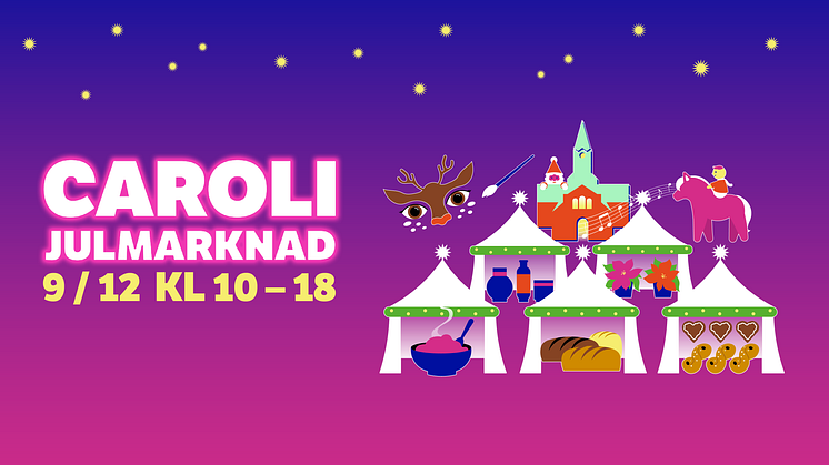 Caroli julmarknad och Bondens egen julmarknad i gemensam julsatsning