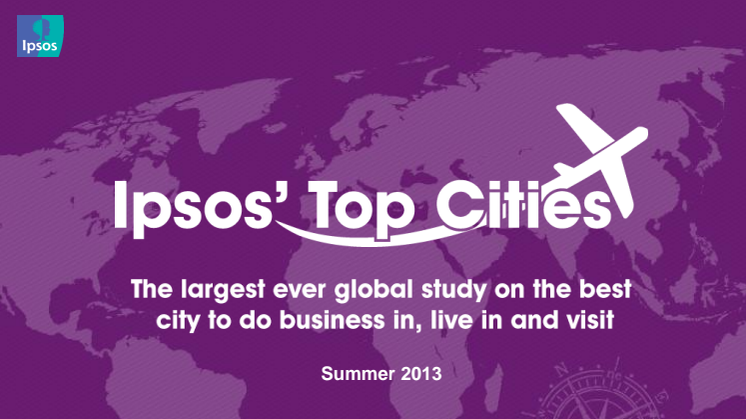 Ipsos Global Top Cities Survey