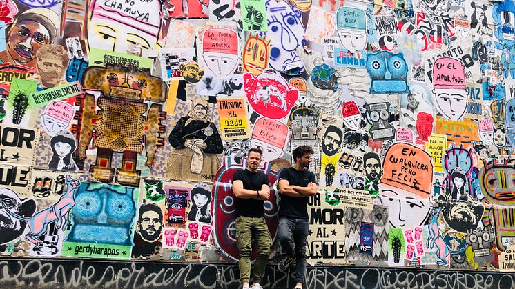 Adrian und Christoph sind unterwegs in der ganzen Welt und natürlich auch in Brandenburg. Foto: Klie-Streicher Buenos Aires. 