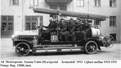 Brandbil från 1915