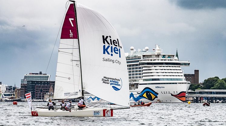 Sailing Champions League mitten im Herzen der Stadt (c)Lars Wehrmann SCL