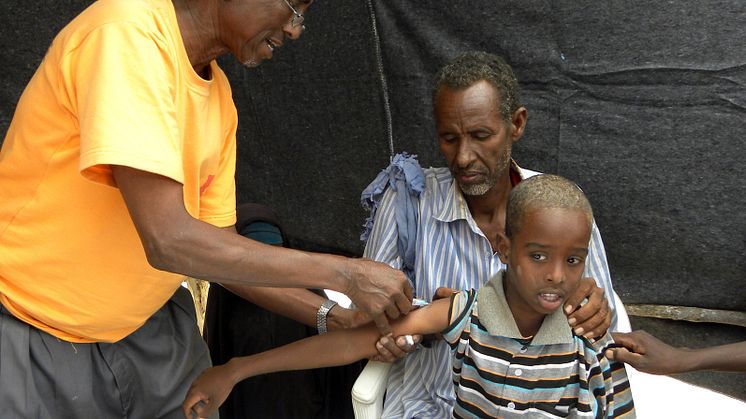 Mässling minskar i Somalia efter massvaccination