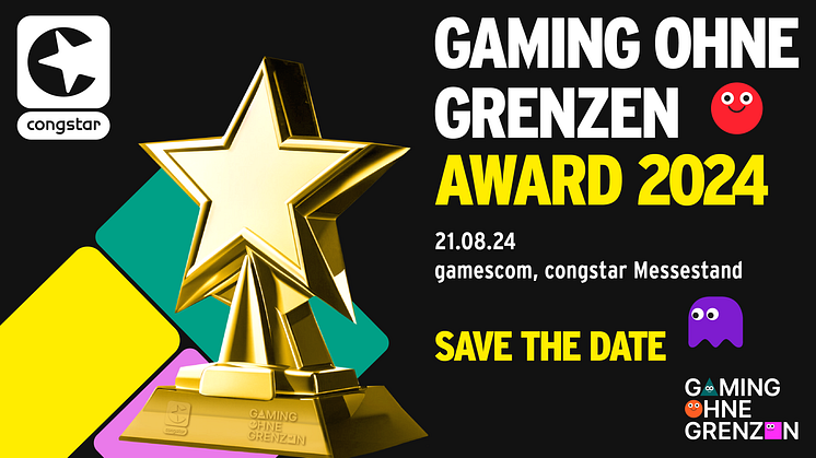 Save the Date: Gaming ohne Grenzen Award bei der gamescom 2024