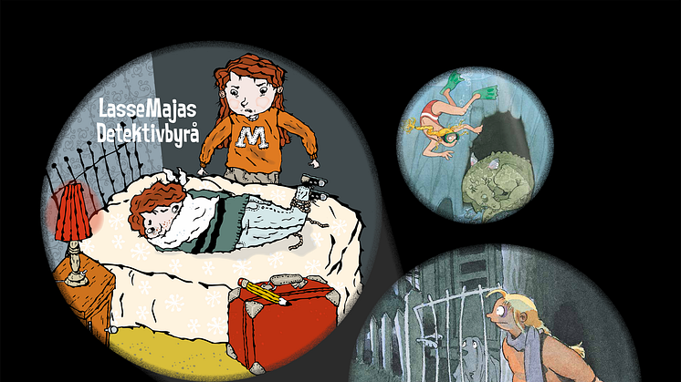 Martin Widmark, Helena Willis och Christina Alvner signerar i Junibackens bokhandel 21/11!