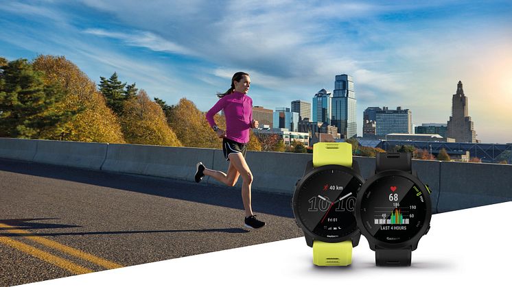 Mit dem Forerunner 55 und dem Forerunner 945 LTE erweitert Garmin seine Forerunner-Serie.