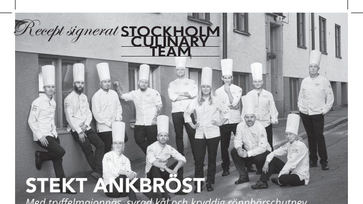 Recept Stockholm Culinary Team 