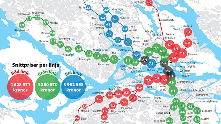 Stockholmslägenheten: 4,7 lägenheter i Husby för priset av en på Karlaplan