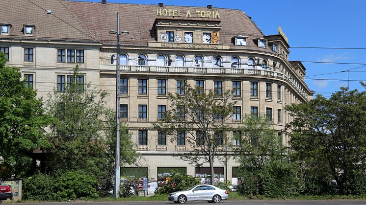 Hotel "Astoria" - Ansicht vom Promenadenring 
