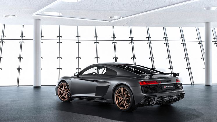 Audi R8 V10 Decennium (Daytona Gray, mat effekt)