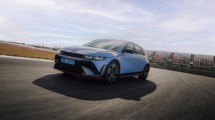 Hyundais elektrifierade Hyper-hatch IONIQ 5 N, utses till Car of the Year av TopGear.com.