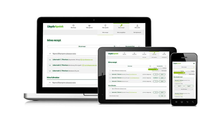 Medicinen med morgontidningen – LloydsApotek startar e-handel