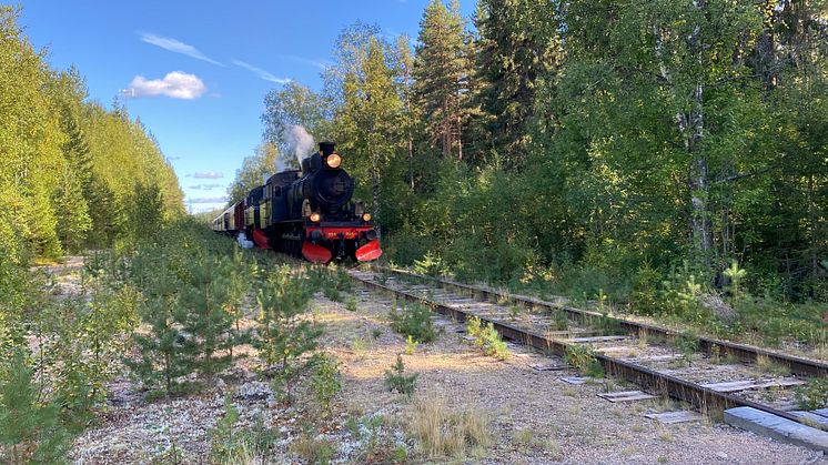 Ånglok kommer under jubiléet att transportera resenärerna likt 1922 mellan Östersund och Överhogdal. 