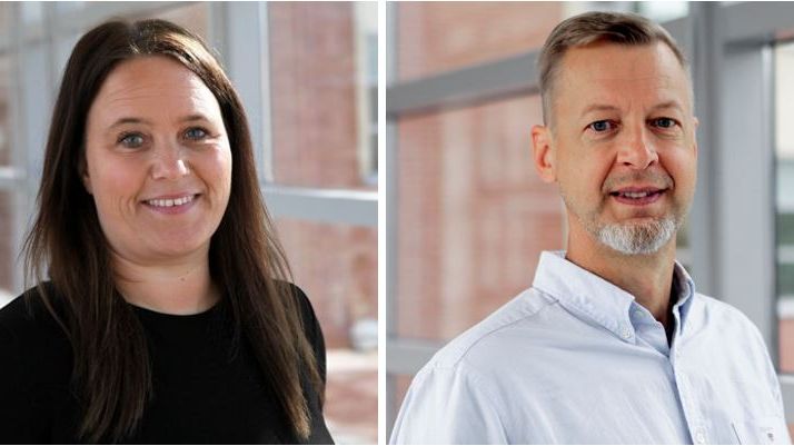 Jenny och Daniel förbereder HögskoleVux på Campus Dalsland